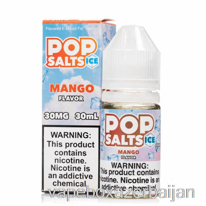 Vape Box Azerbaijan ICE Mango - Pop Salts - 30mL 30mg